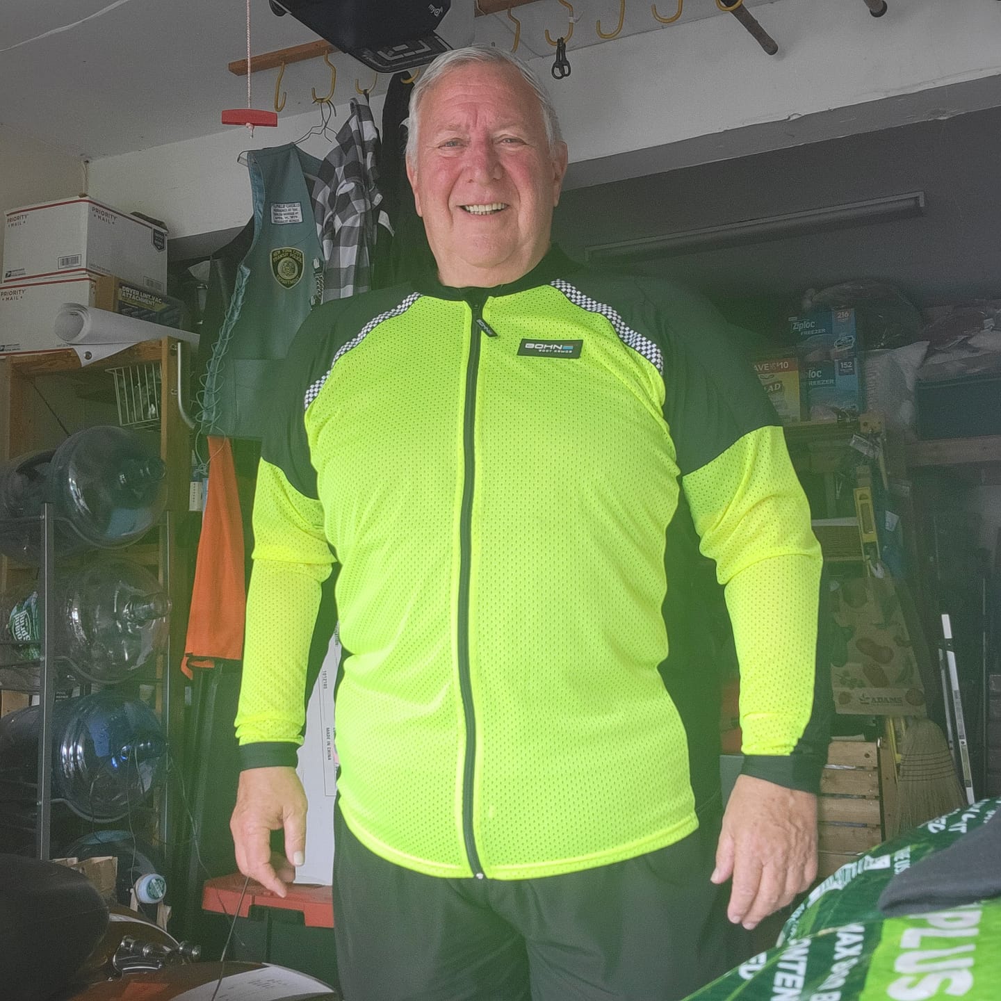 Customer photo review of Airtex Armored Motorcycle Shirt