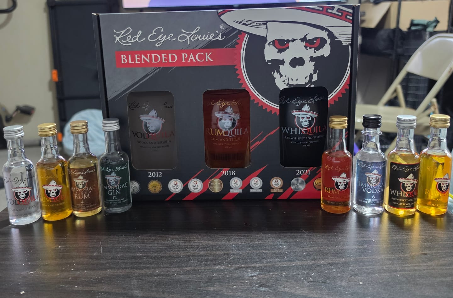 Customer photo review of Red Eye Louie's Blended Box