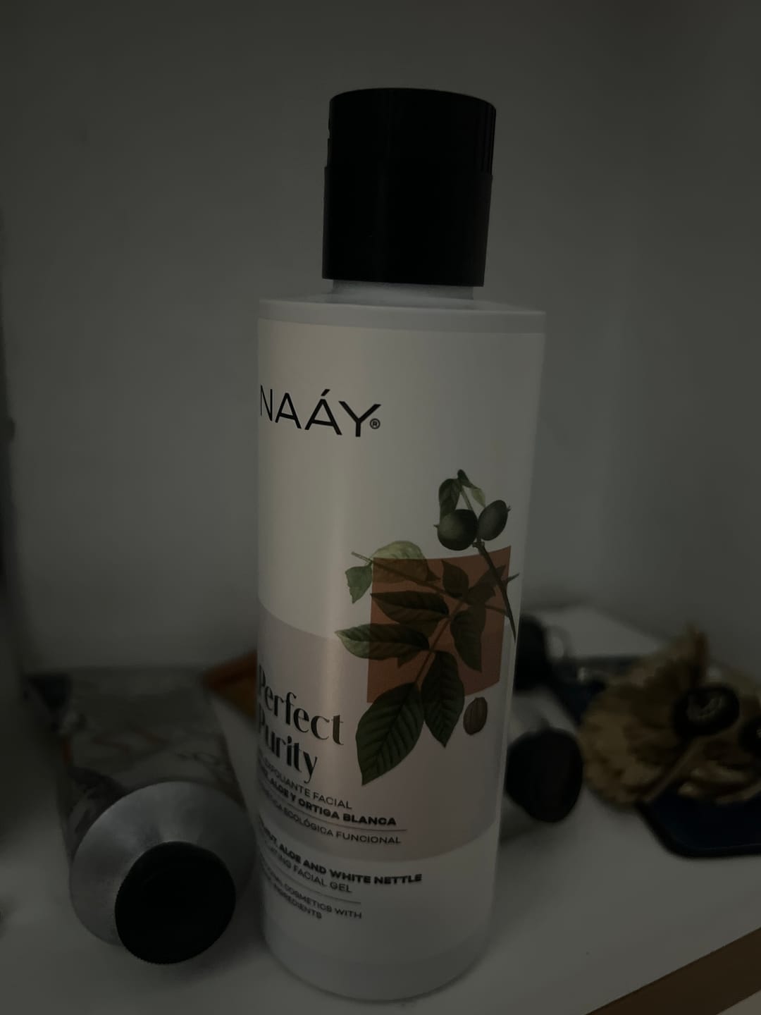Customer photo review of Perfect Purity | Gel Exfoliante Facial | Ortiga Blanca