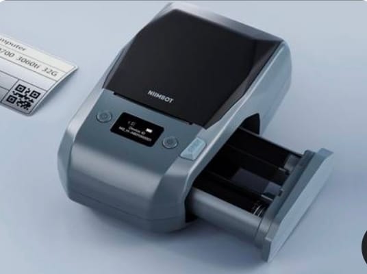 Customer photo review of NIIMBOT Compatible M2 Labeling Ribbon, Replacement Refill Tapes