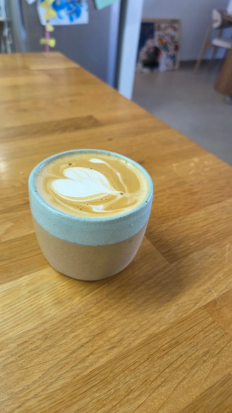 Customer photo review of כוס קפוצ׳ינו - סדרת עגלגלות