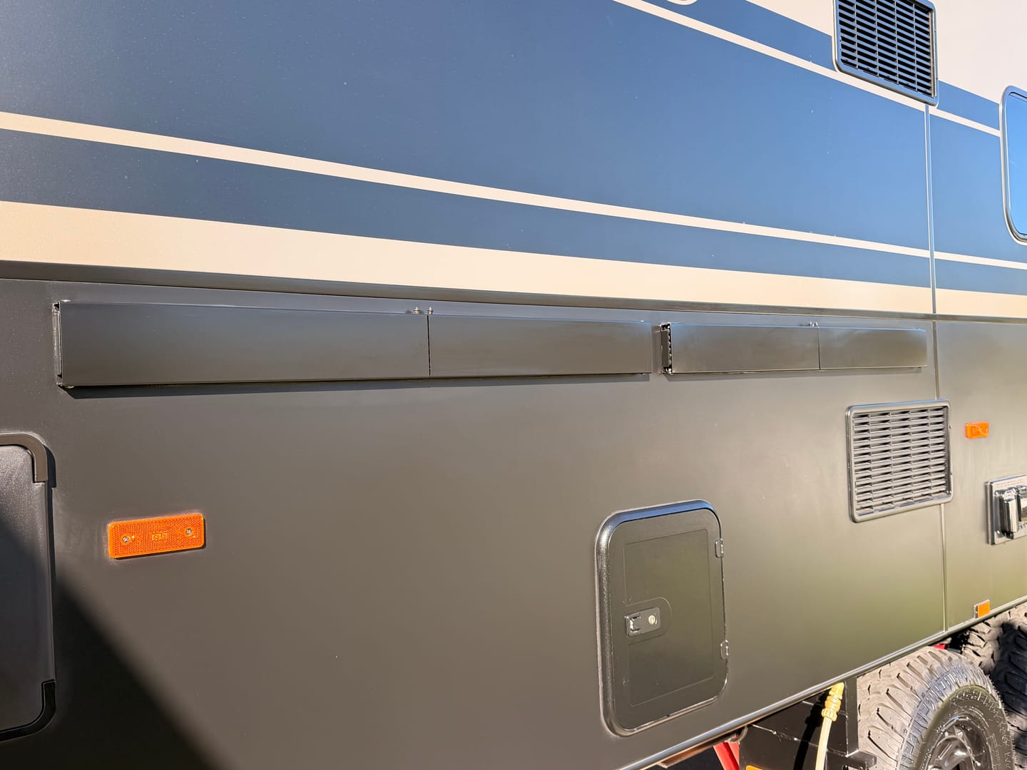 Customer photo review of Caravan Wall Mounted Drying Rack - Foldable Indoor and Outdoor