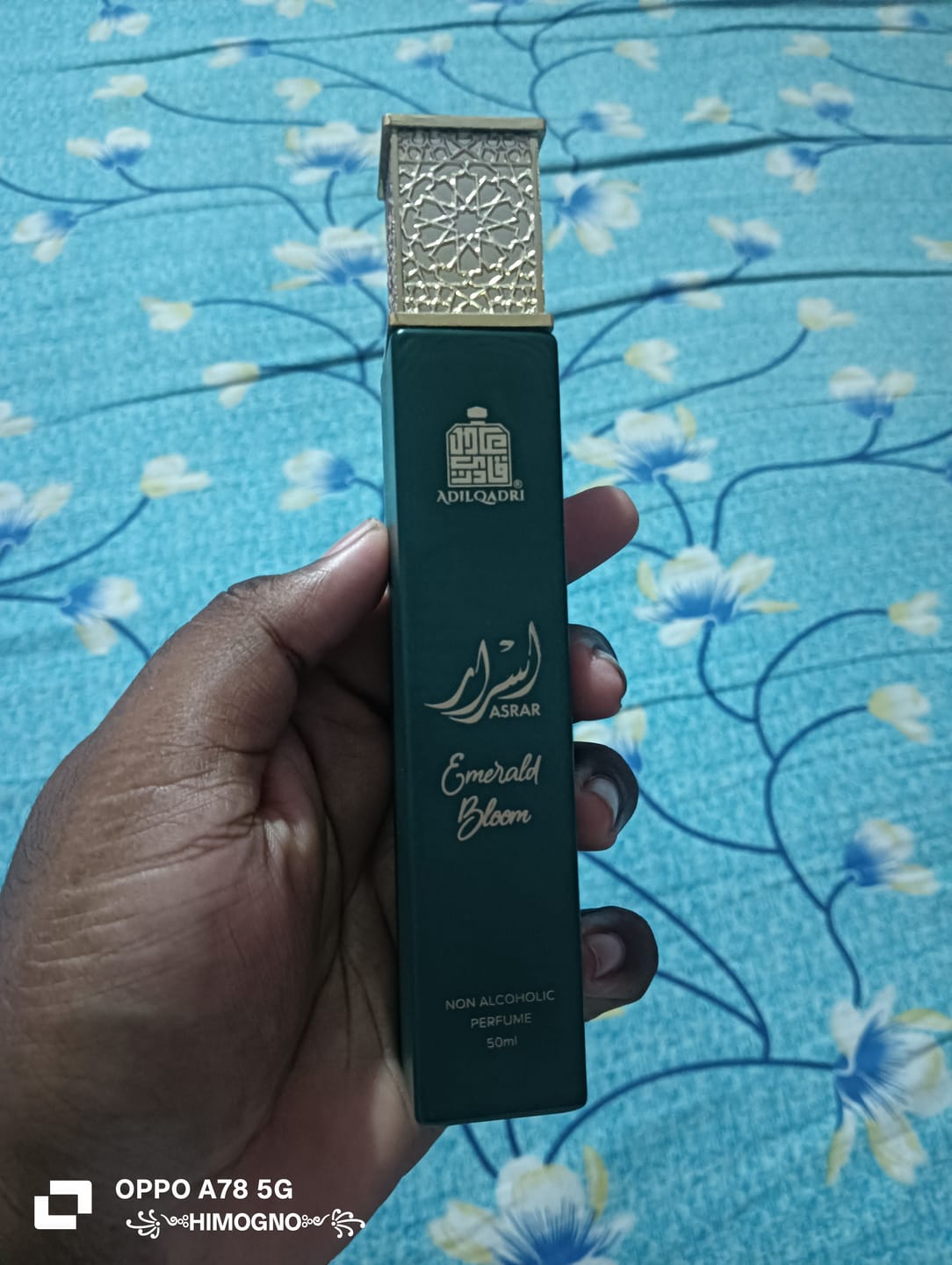 Customer photo review of Asrar Emerald Bloom Non Alcoholic Perfume Spray 50ml