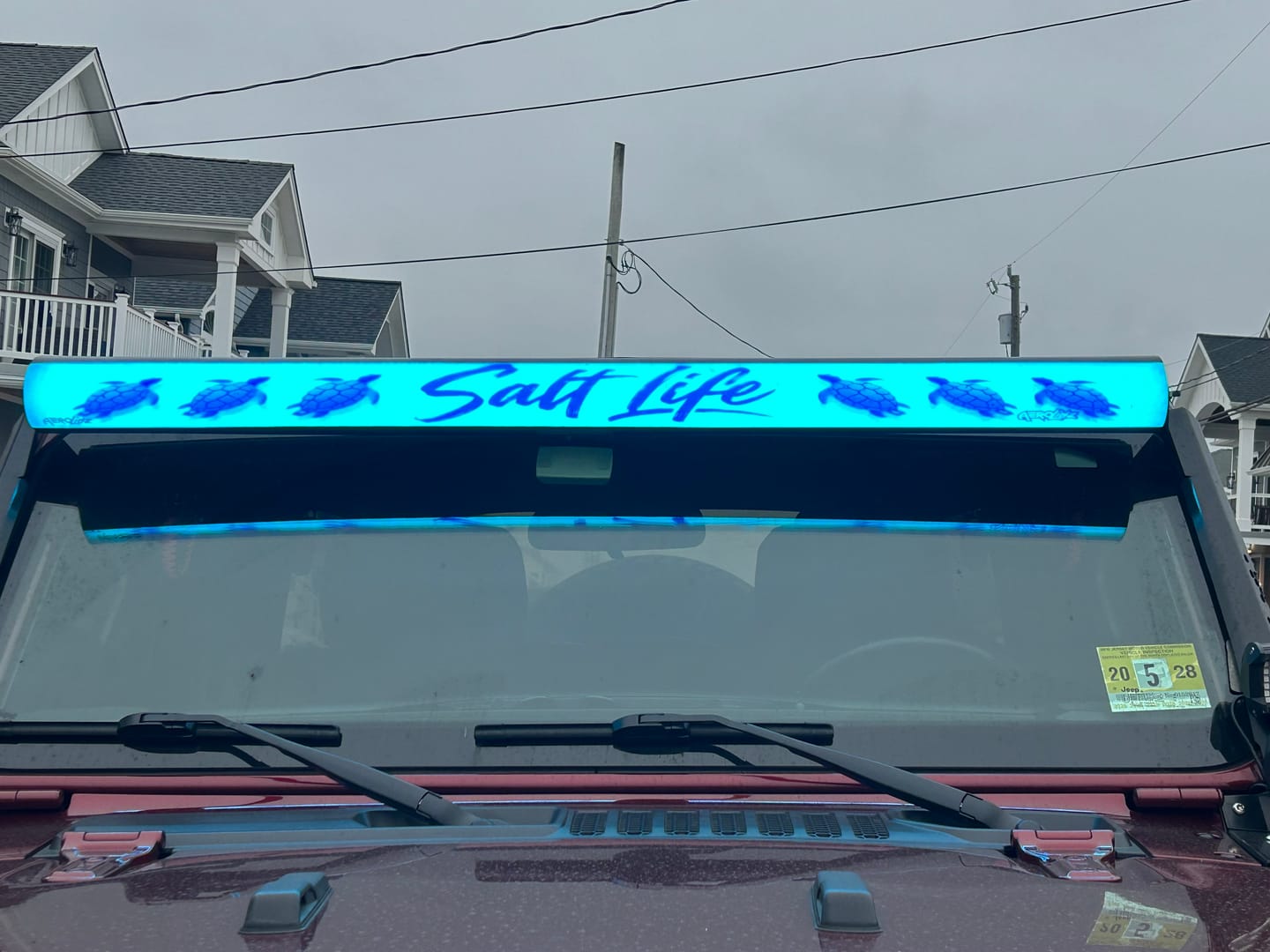 Customer photo review of Custom InsertZ | Dual Row 52"