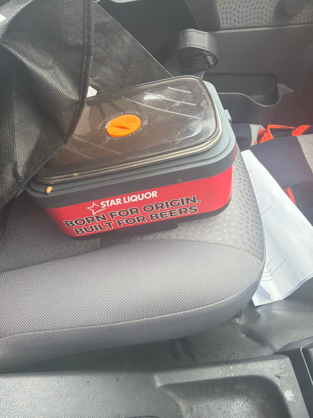 Customer photo review of Explorer Heating Lunchbox - Portable And Convenient