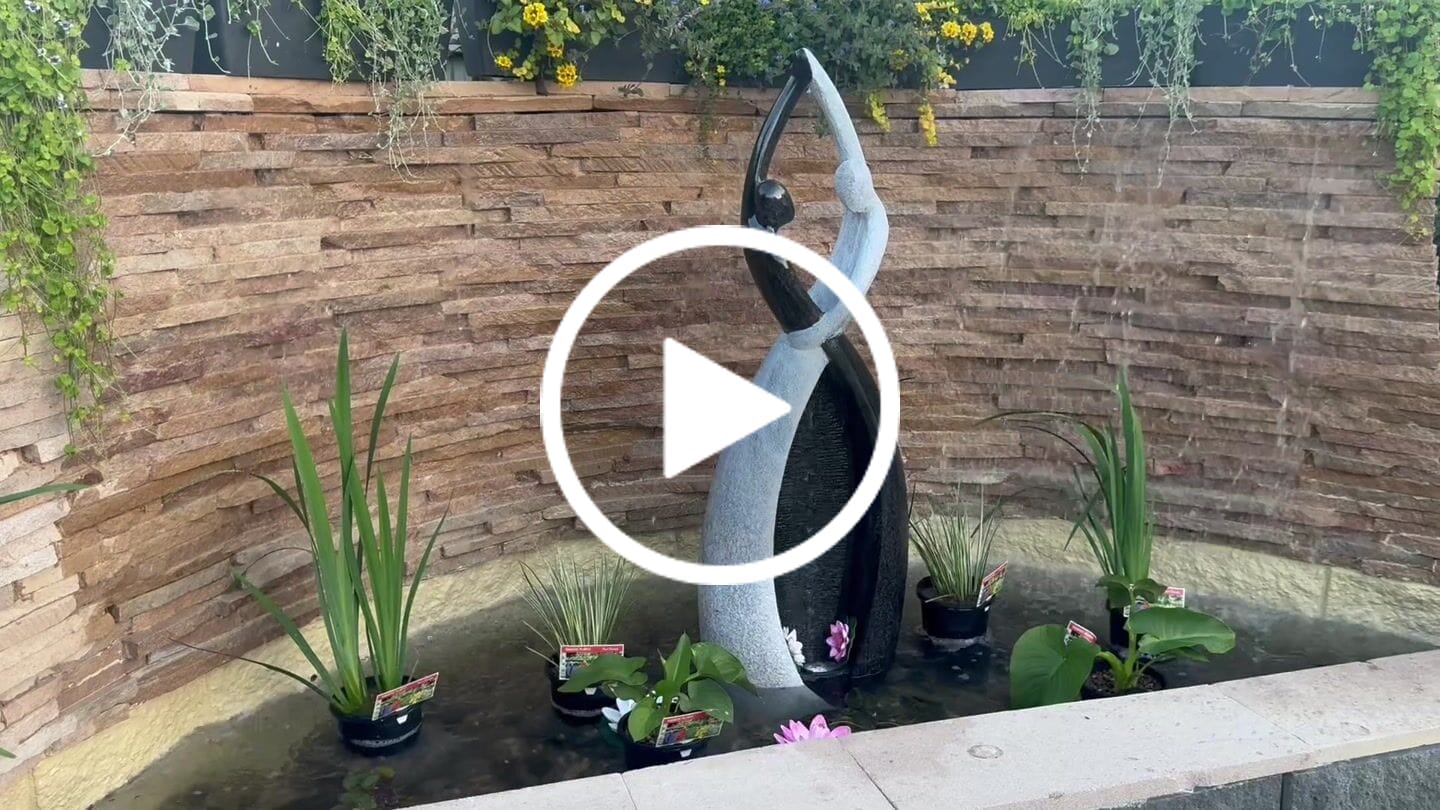 Customer video review of Harmony Dancers Tall Indoor & Outdoor Water Feature - 145cm