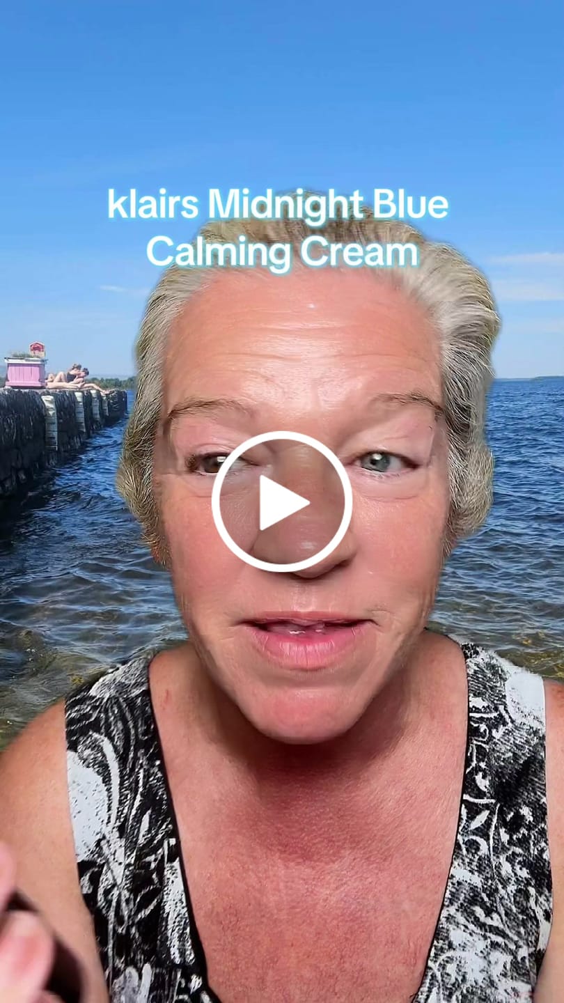 Customer video review of Midnight Blue Calming Cream