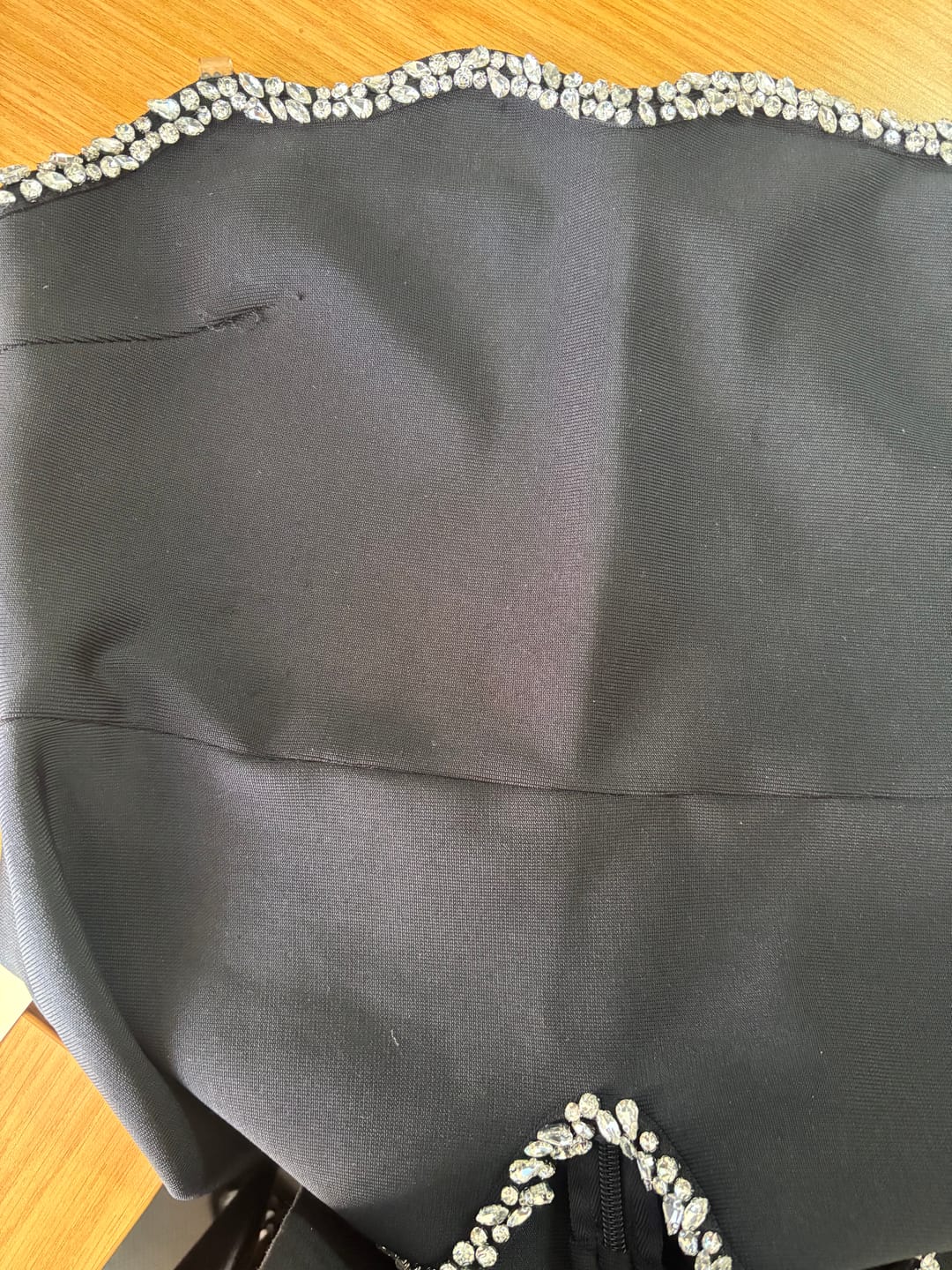 Customer photo review of Starlight Peplum & Mesh Set