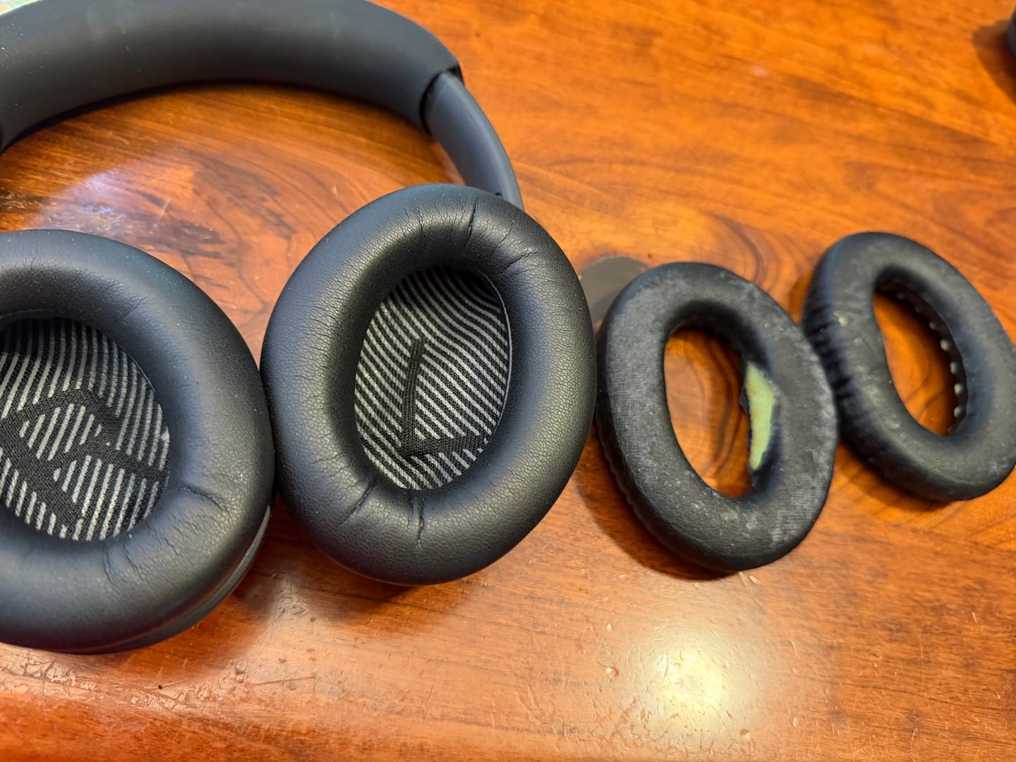 Customer photo review of Bose QC35 Replacement Ear Pads