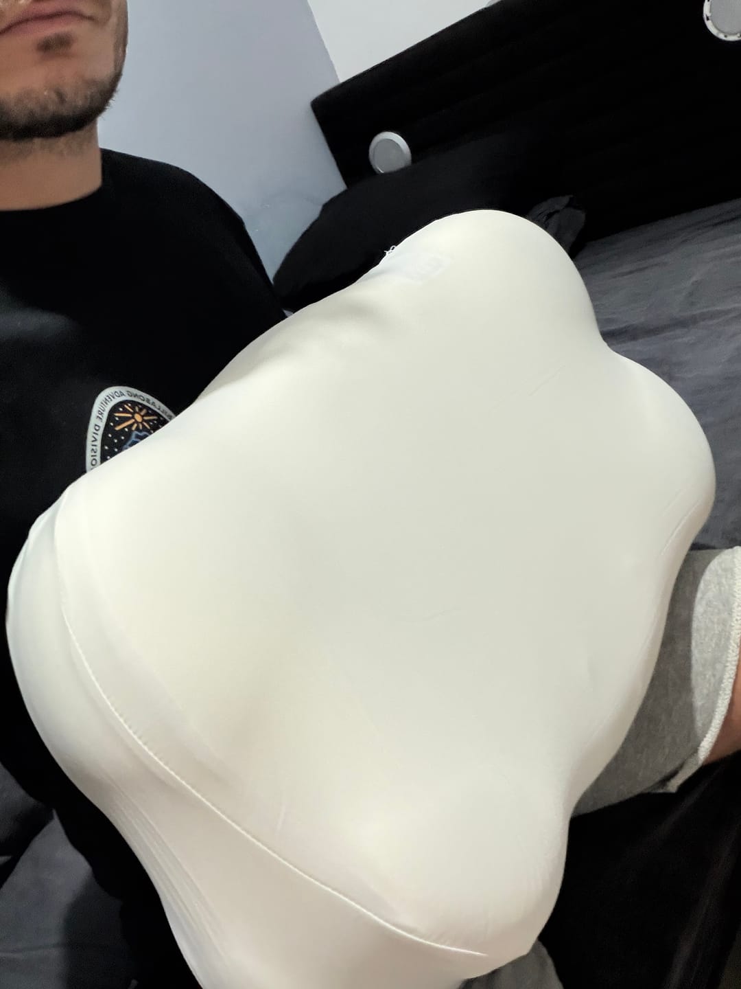 Customer photo review of carellow כרית אורטופדית
