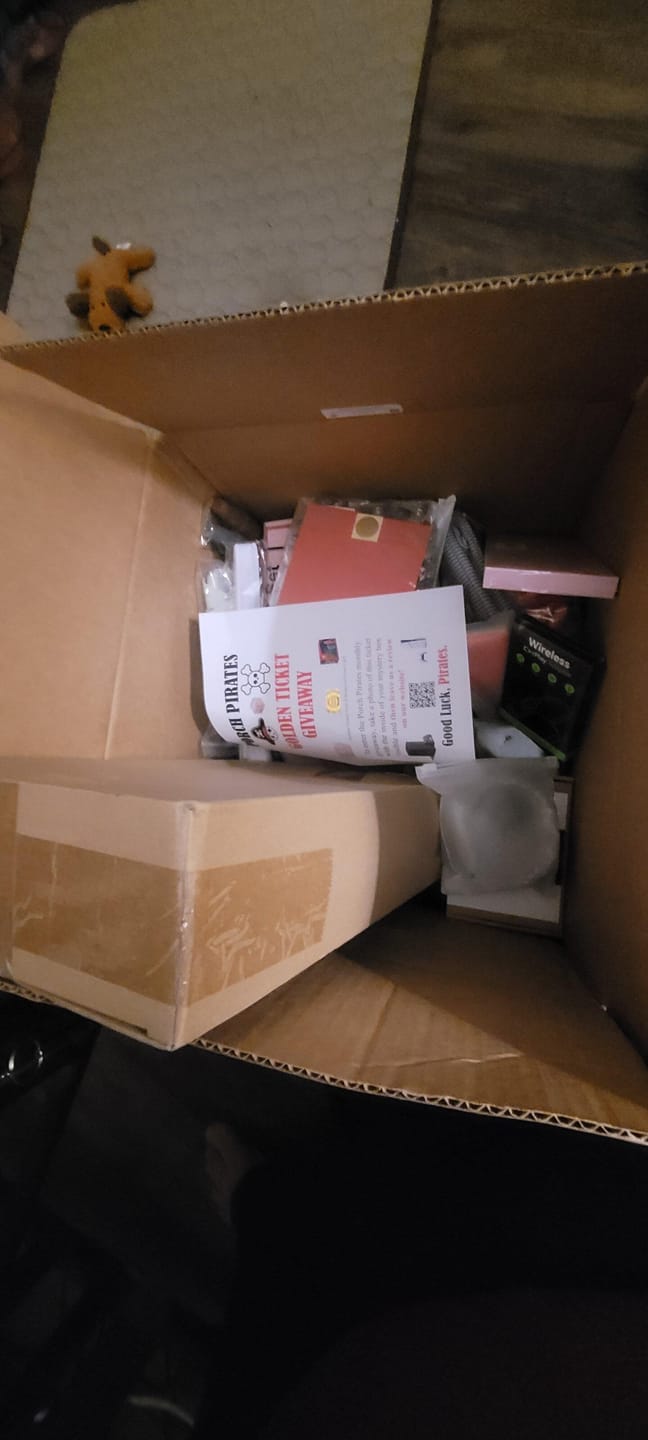 Customer photo review of The Classic Liquidation Mystery Box - Blue Tape PS5 Chance Box