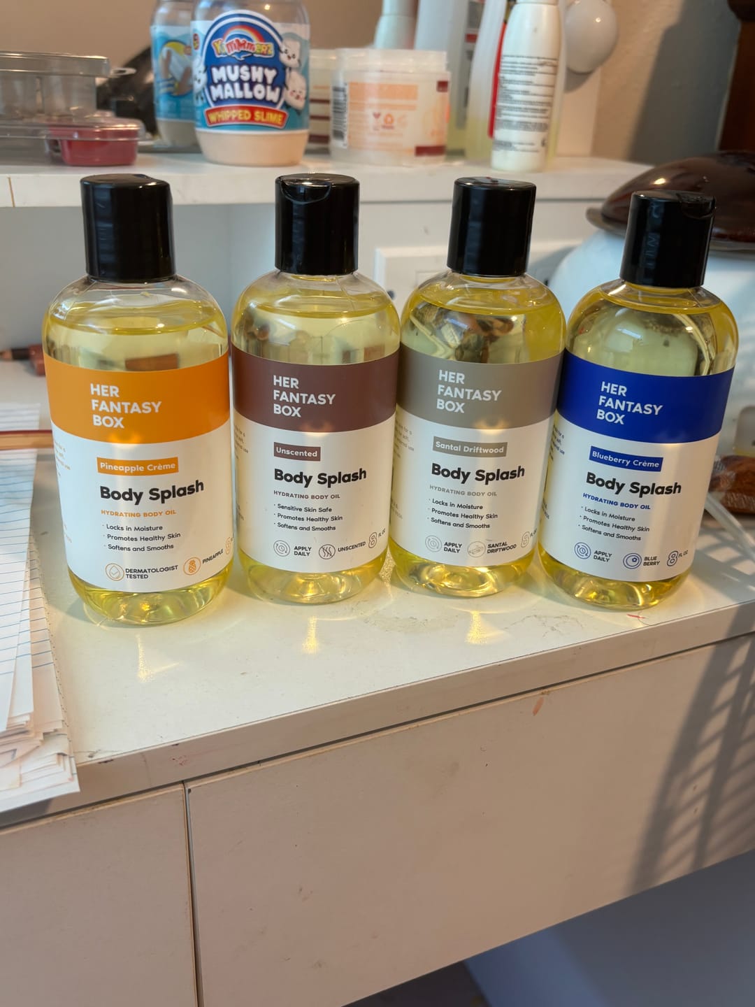 Customer photo review of Body Splash Ultimate Bundle