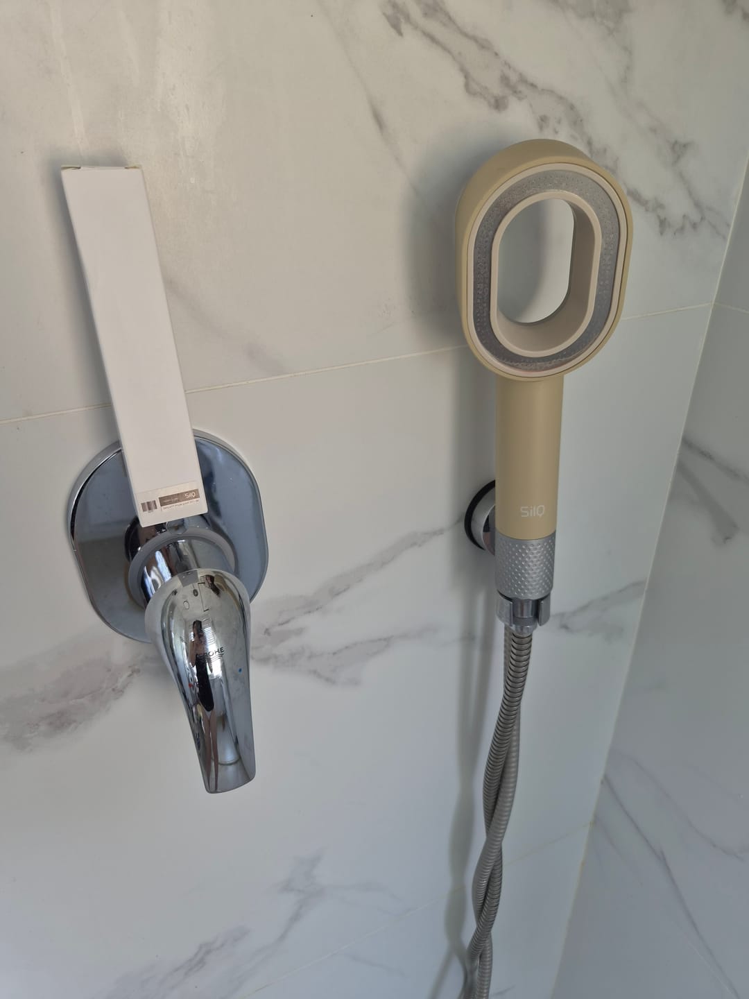 Customer photo review of סנן עם רכיב מעכב אבנית ללא ניחוח