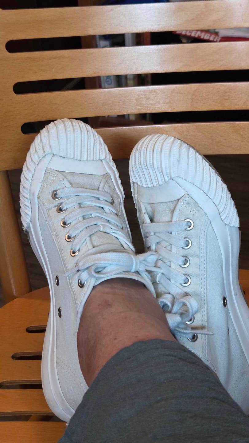 Customer photo review of Grounder Low-Top Sea Salt