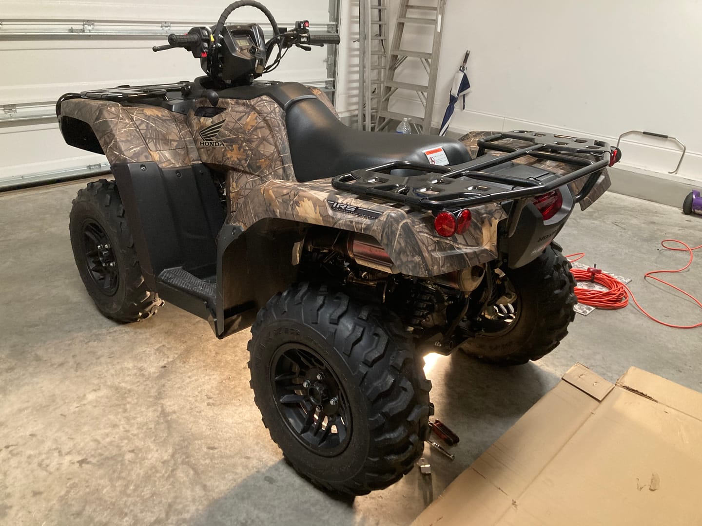 Customer photo review of Skid plate full set (plastic): Rancher IRS / Rubicon IRS: Honda TRX 420 (IRS) / TRX 500 (IRS) / TRX 520 (IRS)