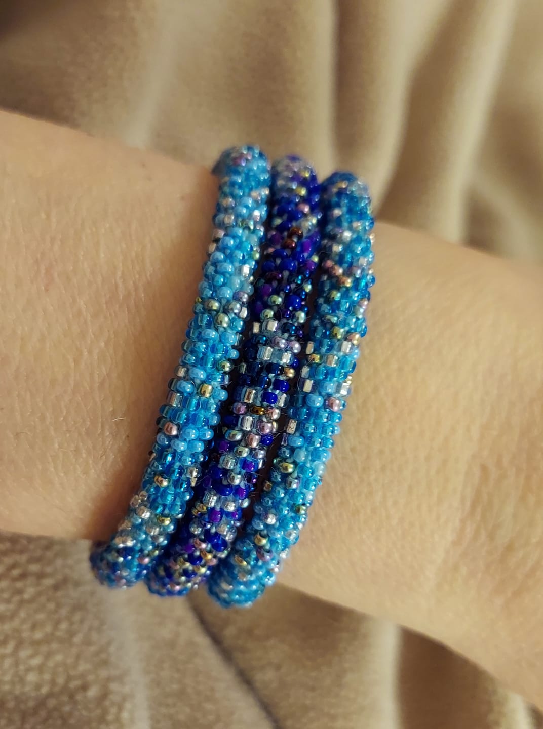 Customer photo review of Cloud Dancer Ombré