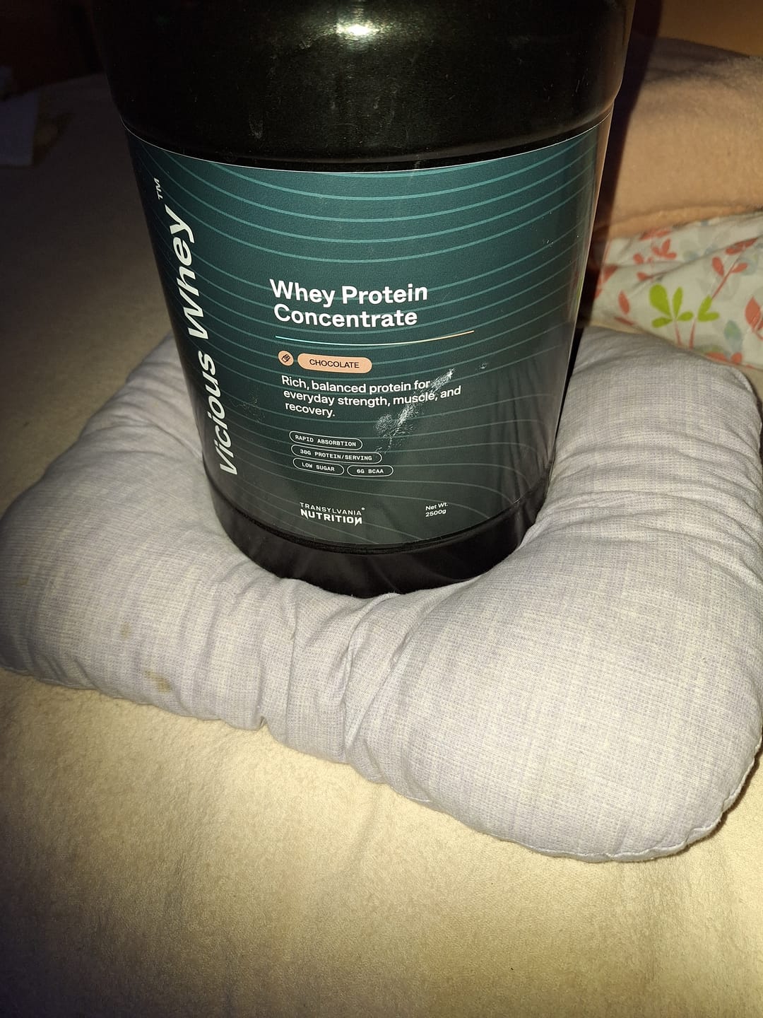 Customer photo review of Vicious Whey Protein - Proteina concentrata din zer