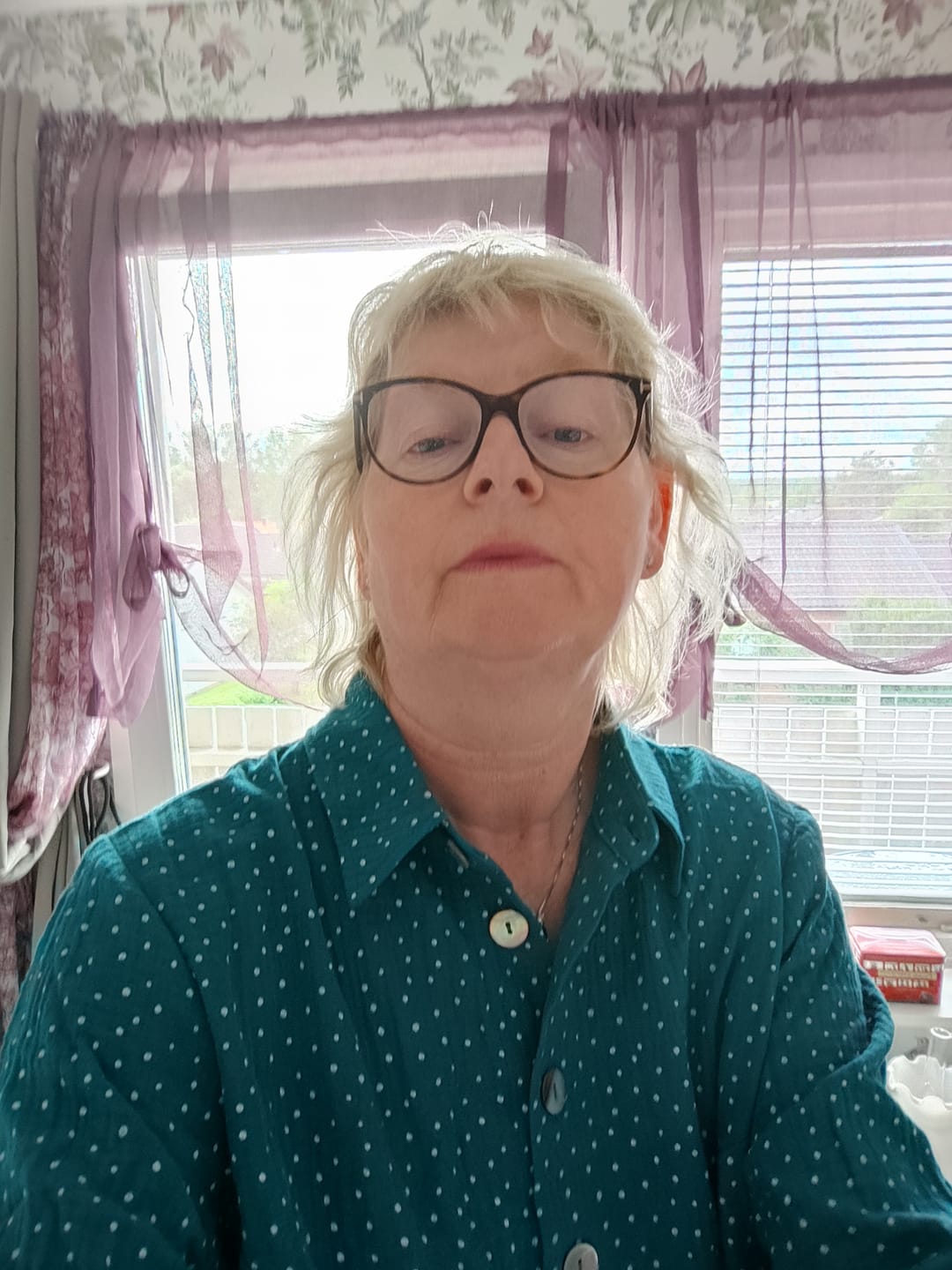 Customer photo review of Skjorta Dam Muslin Petrol | Rino