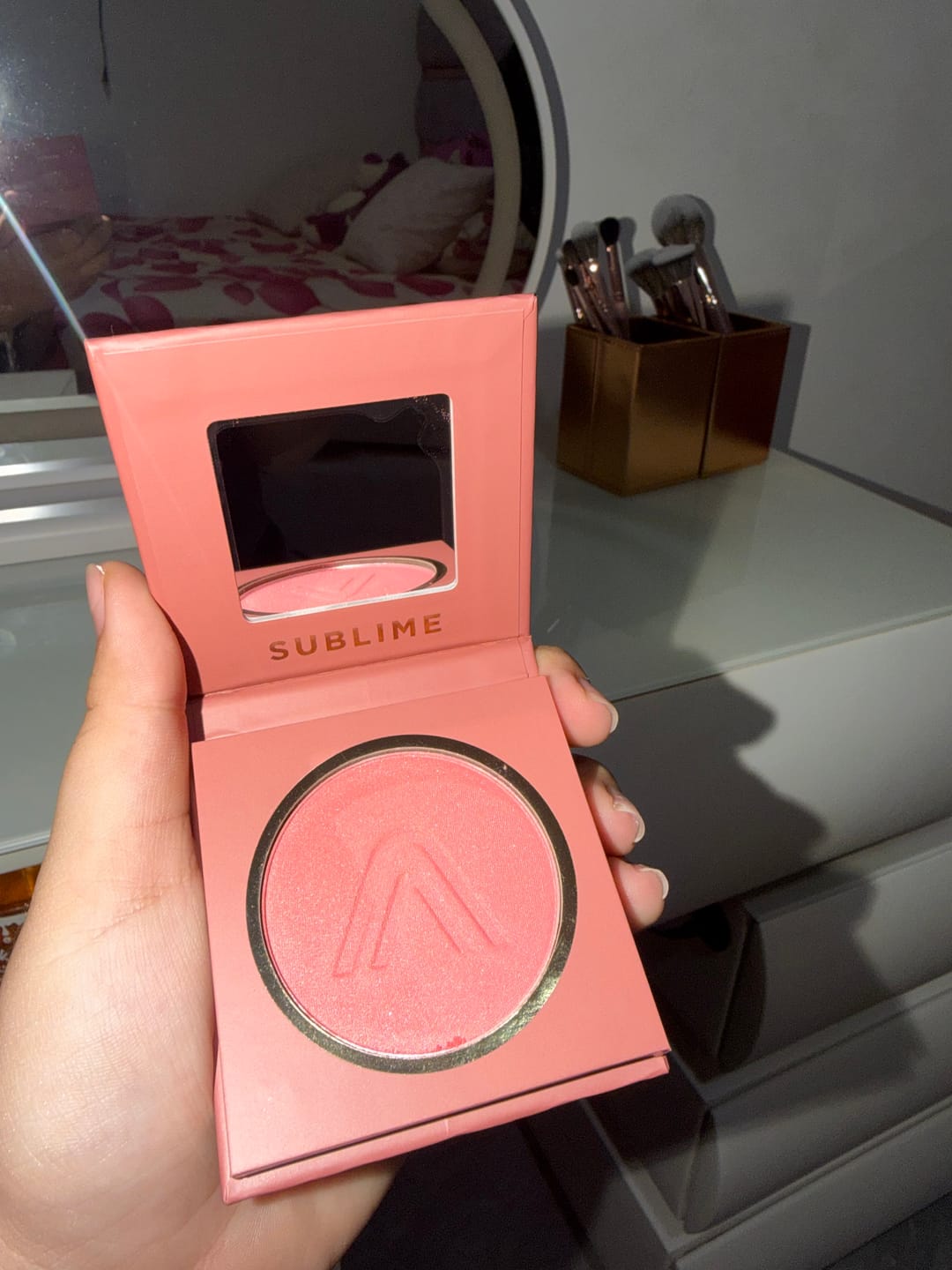 Customer photo review of RUBOR COMPACTO SUBLIME
