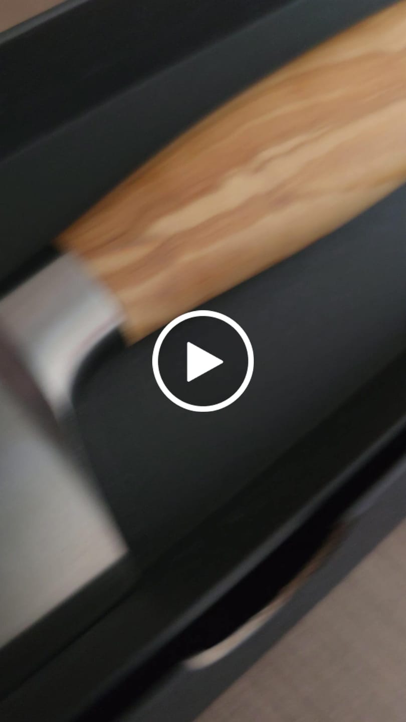Customer video review of Küchenscharf Santoku 16 cm (100% Solinger Handwerkskunst)