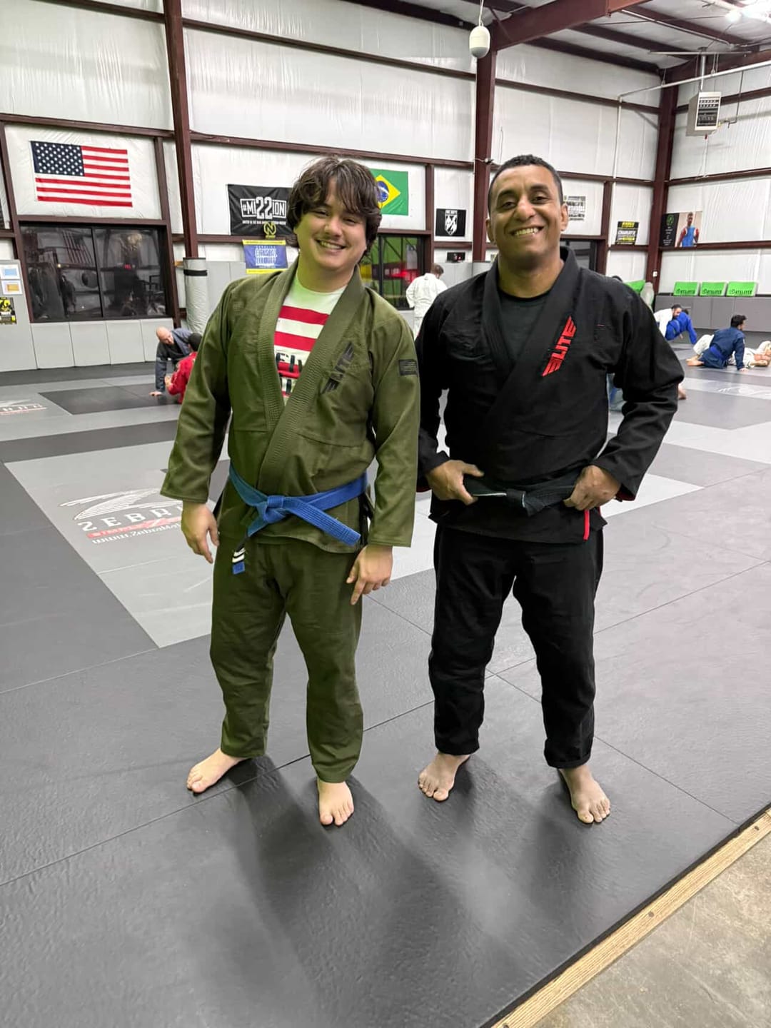 Customer photo review of Core Black Brazilian Jiu Jitsu Mens BJJ Gi