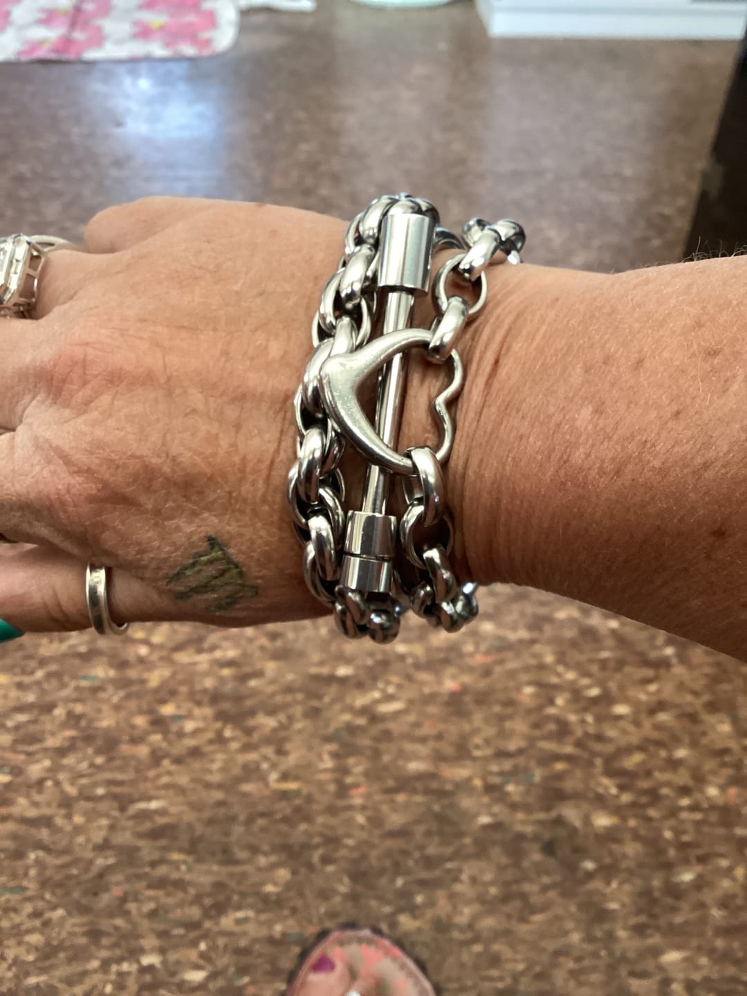 Customer photo review of Audra Bracelet Stack