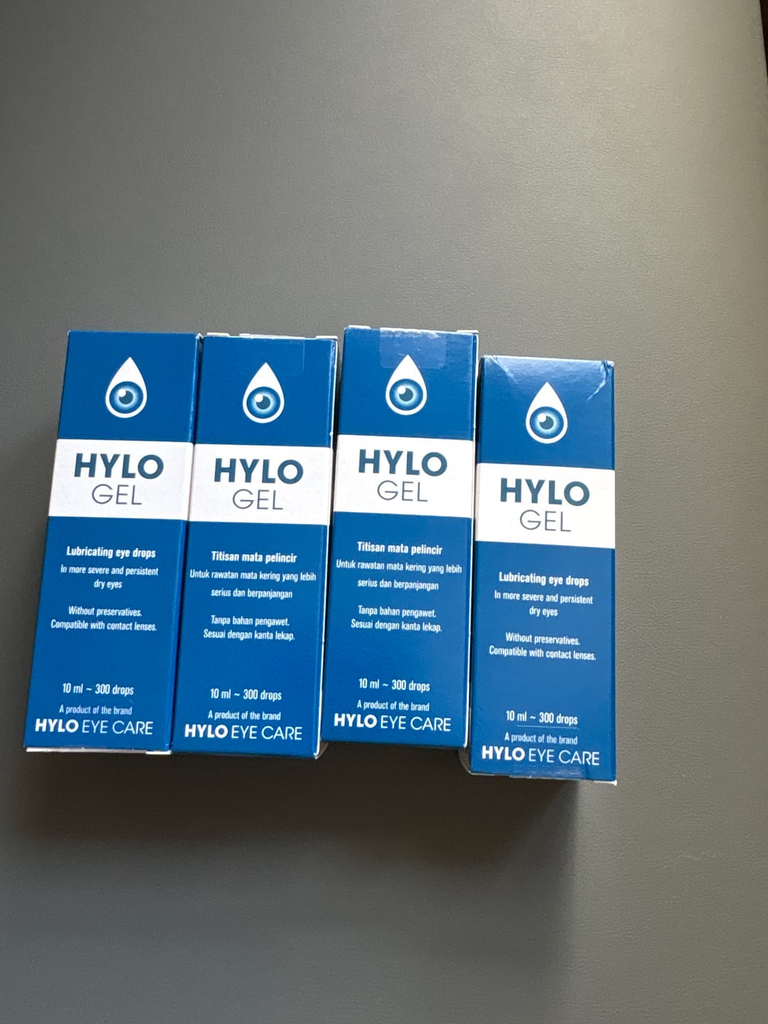 Customer photo review of HYLO Gel 潤眼凝膠 眼藥水 10毫升【平行進口】