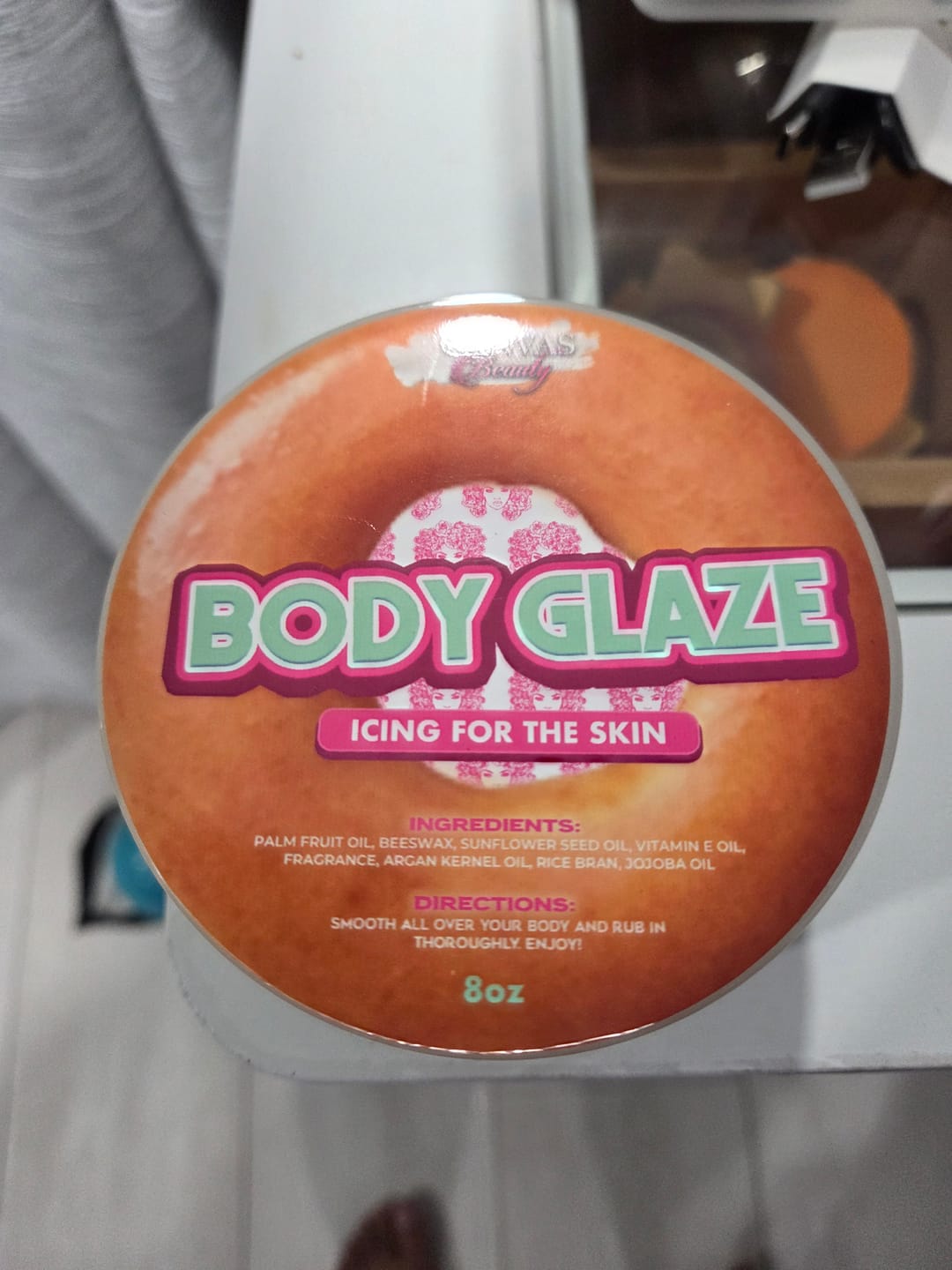 Customer photo review of BODY GLAZE: GLAZED DONUT