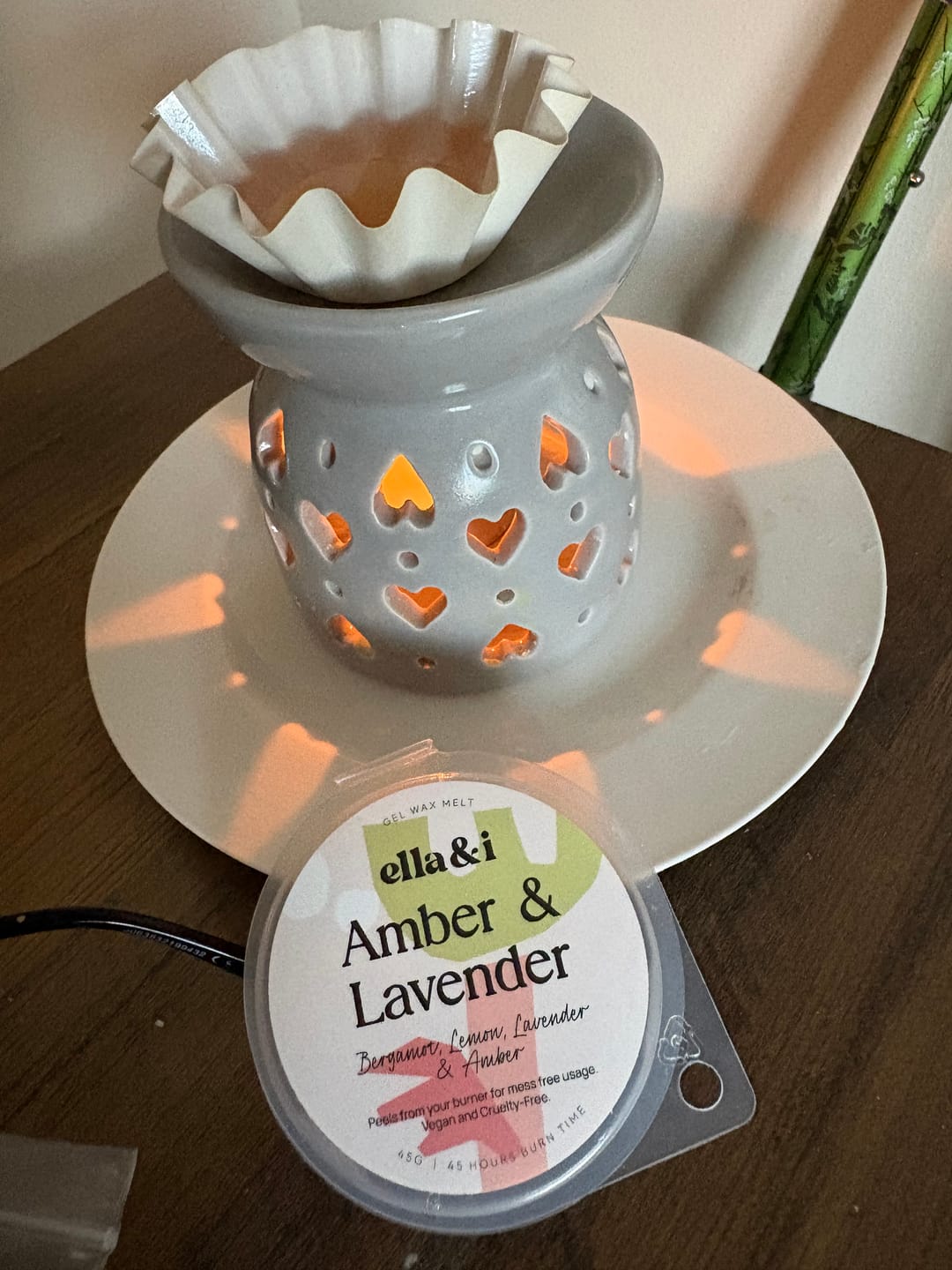 Customer photo review of Amber & Lavender Gel Melt