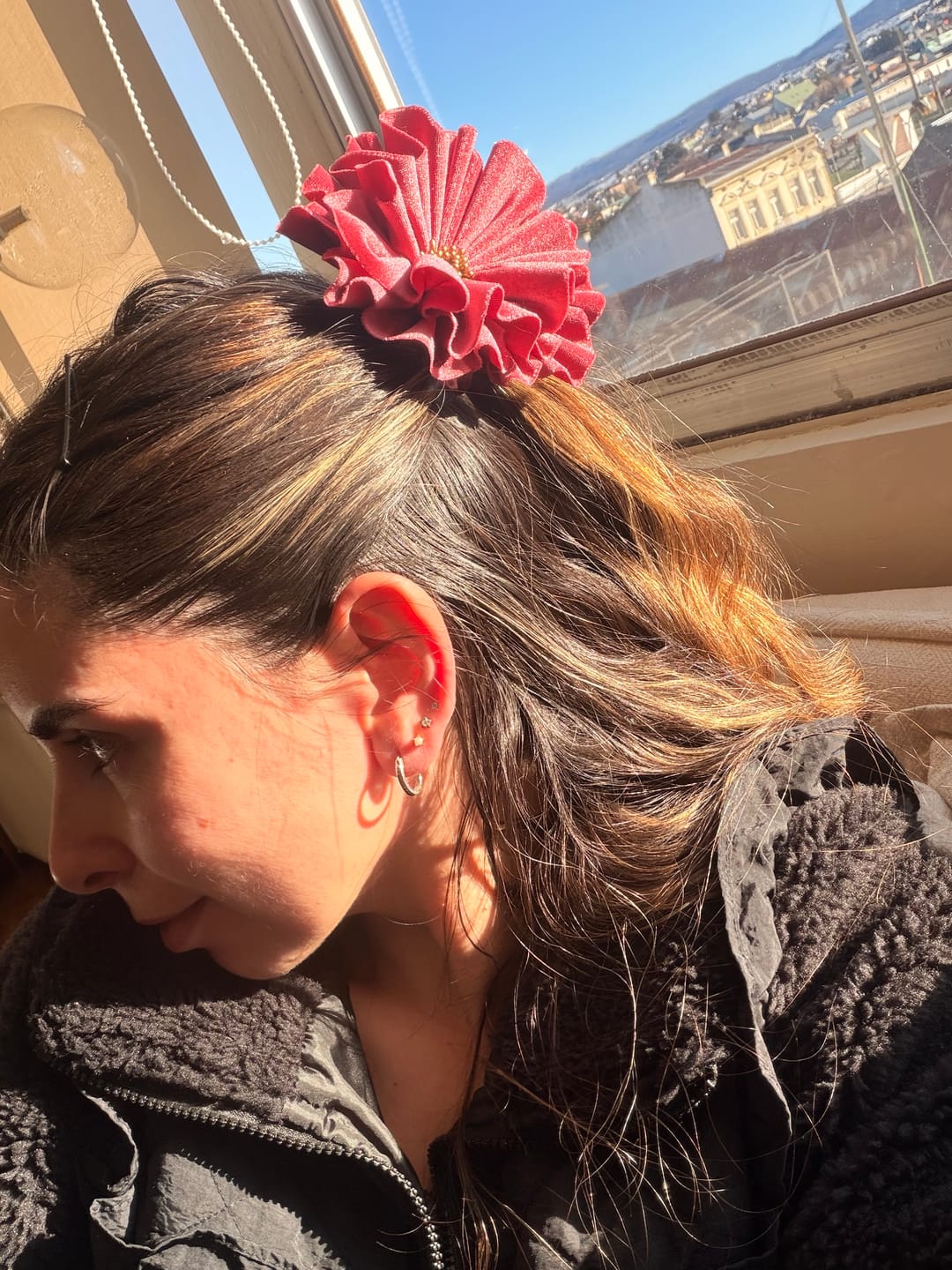 Customer photo review of SCRUNCHIE ROSA FLORENTINE