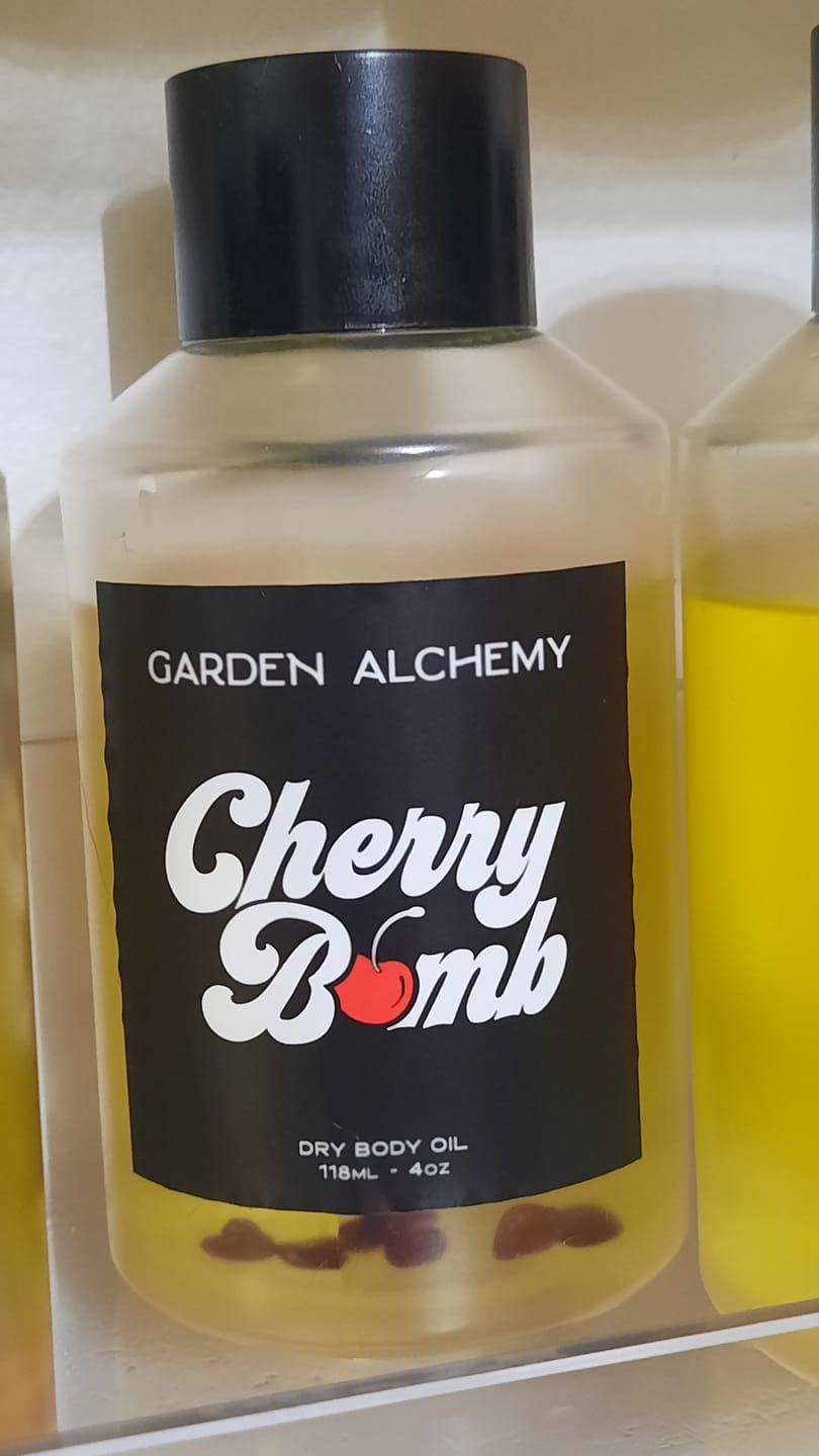 Customer photo review of CHERRY BOMB BODY OIL