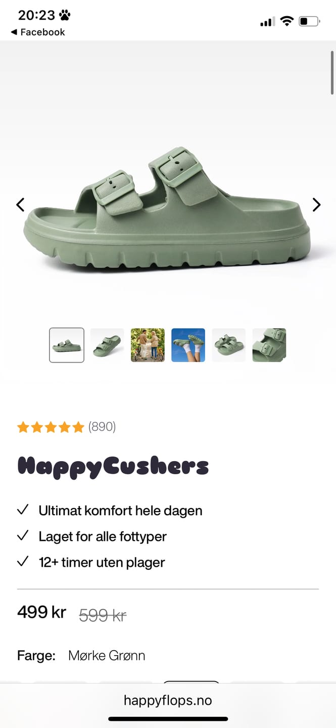 Customer photo review of HappyCushers