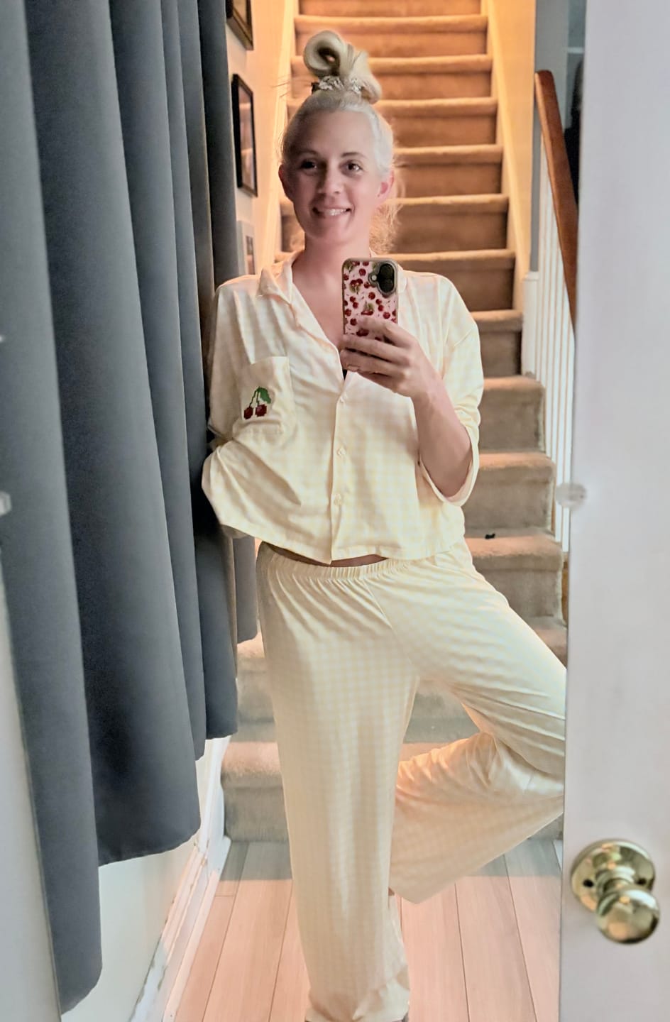 Customer photo review of Fruit Pajama Set