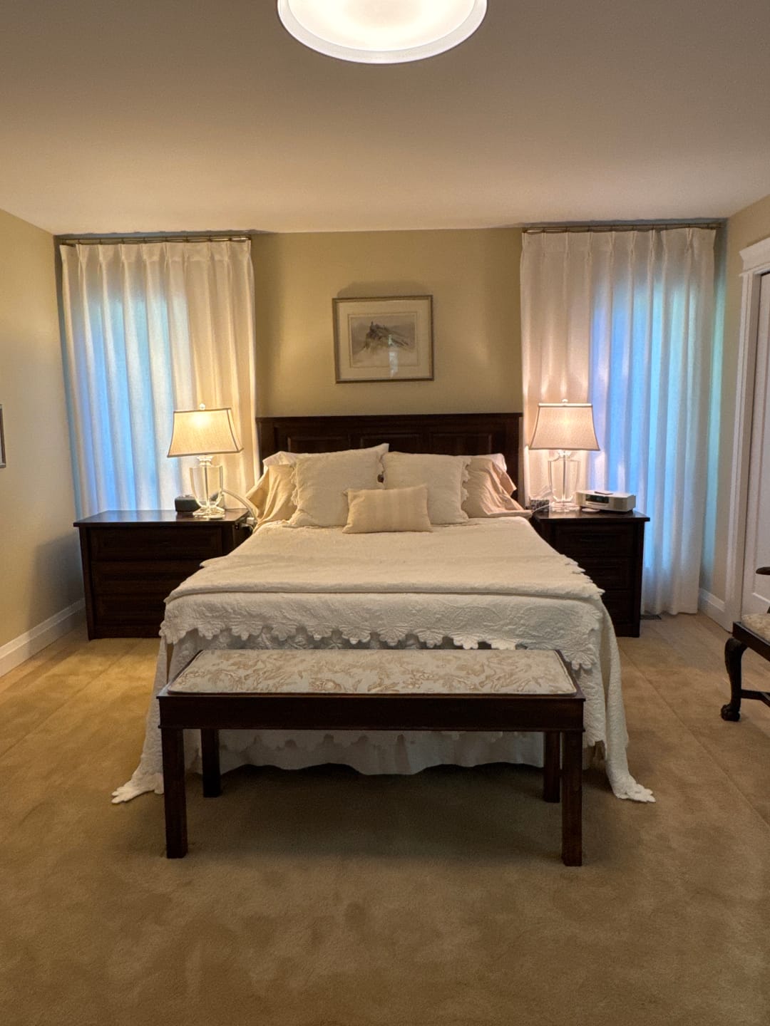 Customer photo review of Clara Heavyweight Textured Linen Curtains