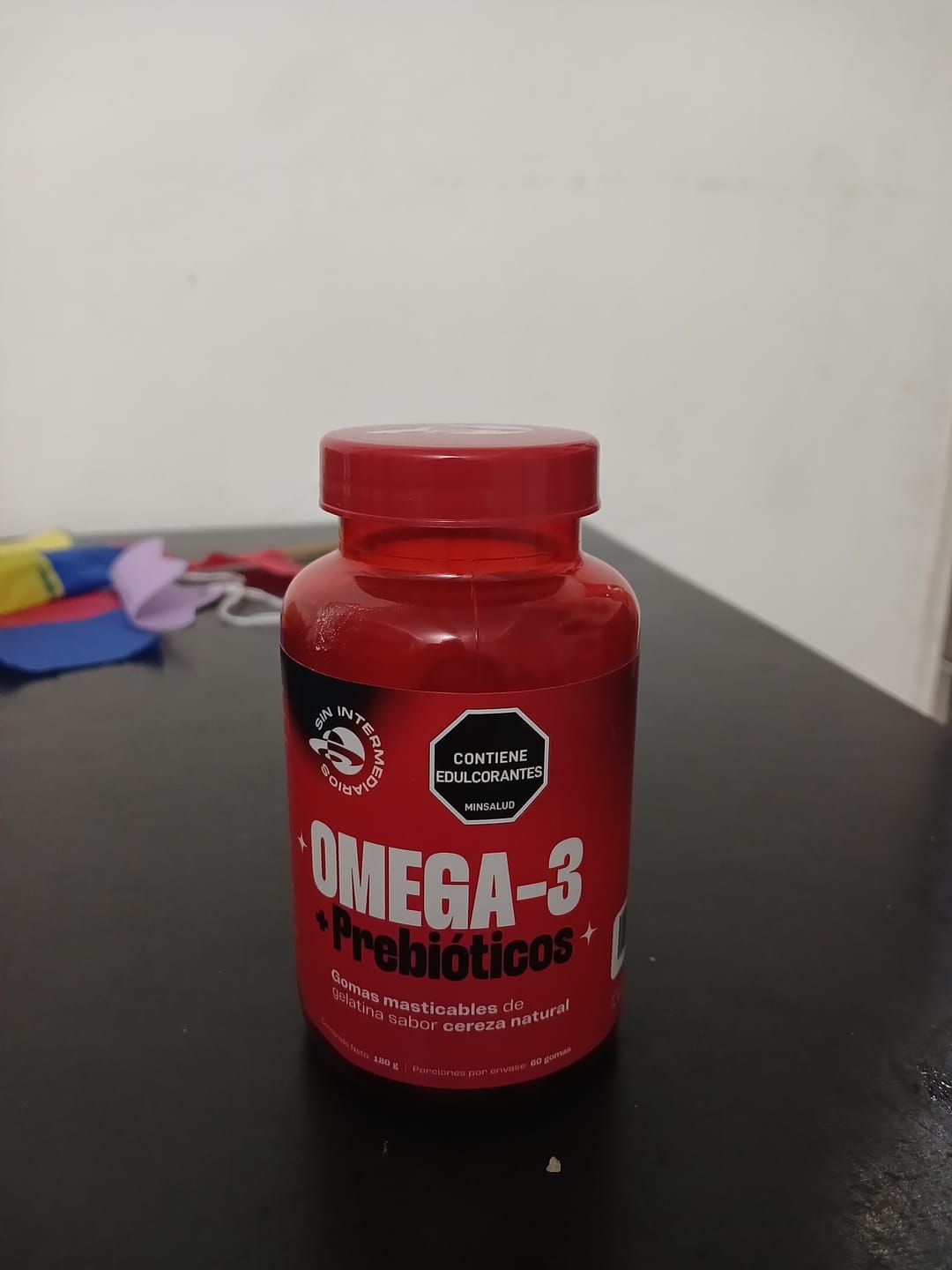 Customer photo review of Gomas con Omega 3 DHA y Prebióticos