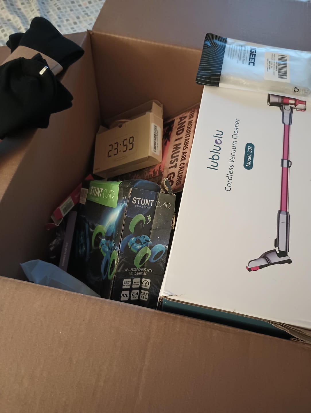 Customer photo review of Beauty & Wellness Mystery Box