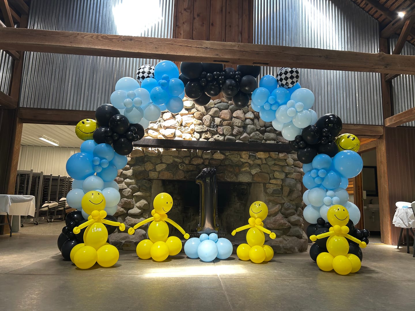 Customer photo review of 10x8ft Aluminum Alloy Tube Arch Balloon Flower Stand For Wedding Birthday Baby Shower