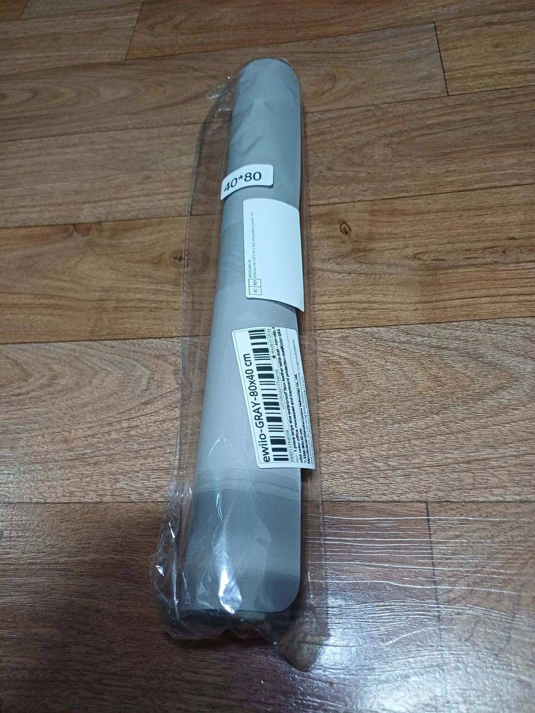 Customer photo review of Faux Leather Mouse Pad – Waterproof Desk Mat