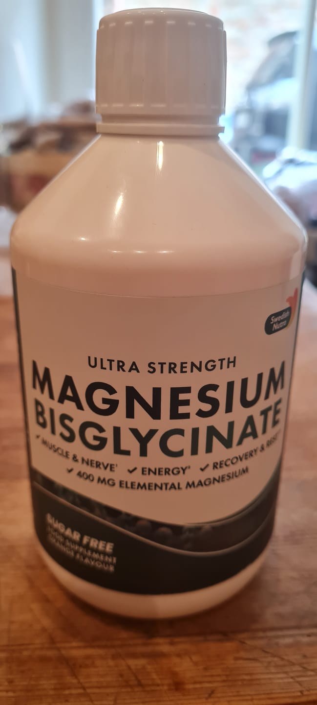Customer photo review of Swedish Nutra - skystas magnio bisglicinatas su L-teaninu ir L-triptofanu, 500 ml