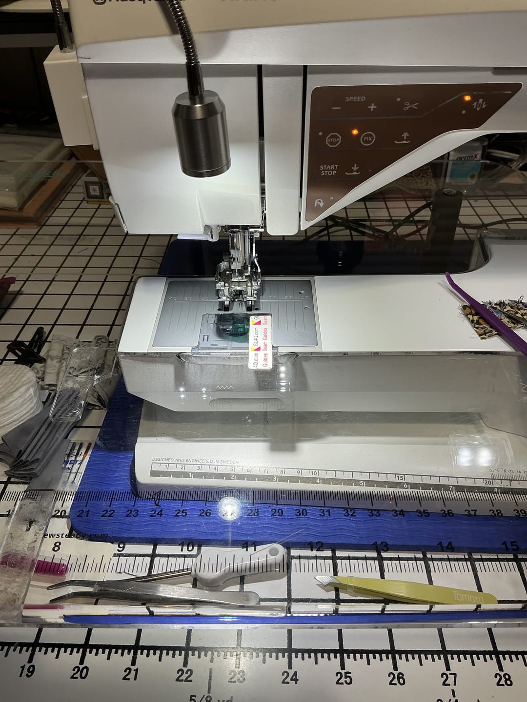 Customer photo review of Sew Creative Flexible Light #SCFL