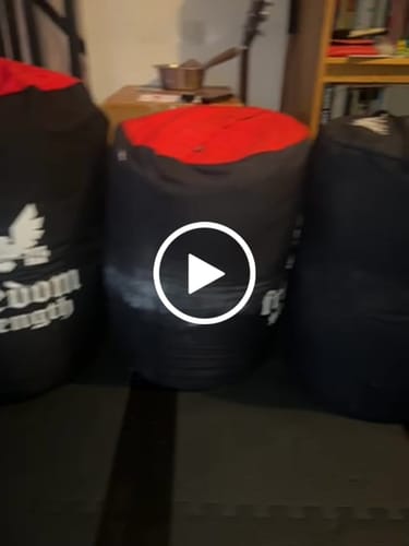 Customer video review of Strongman Sandbag