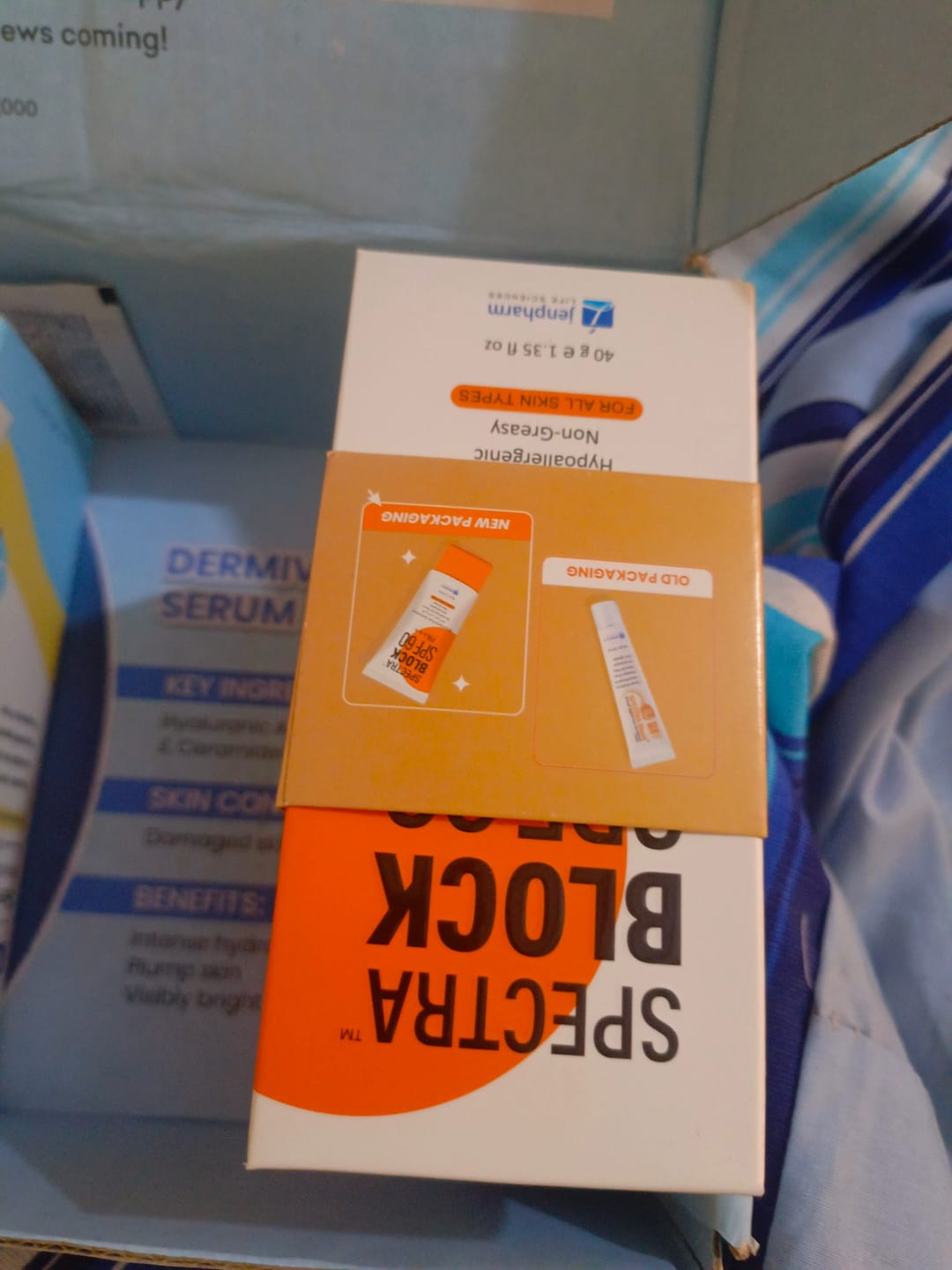 Customer photo review of Spectra Block SPF60