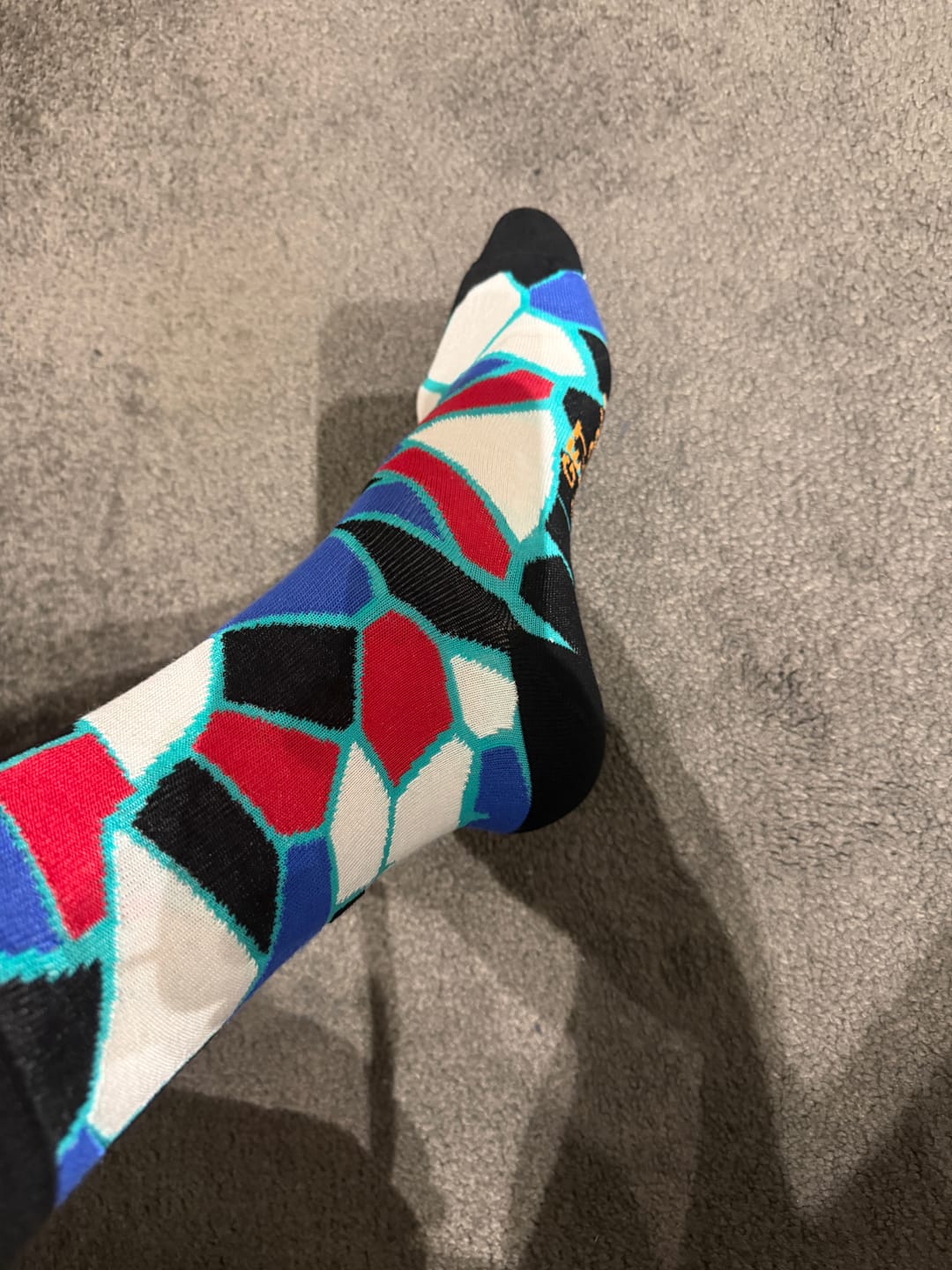 Customer photo review of Shapes - Bamboo Socks