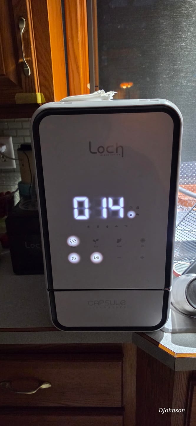 Customer photo review of Capsule Dishwasher