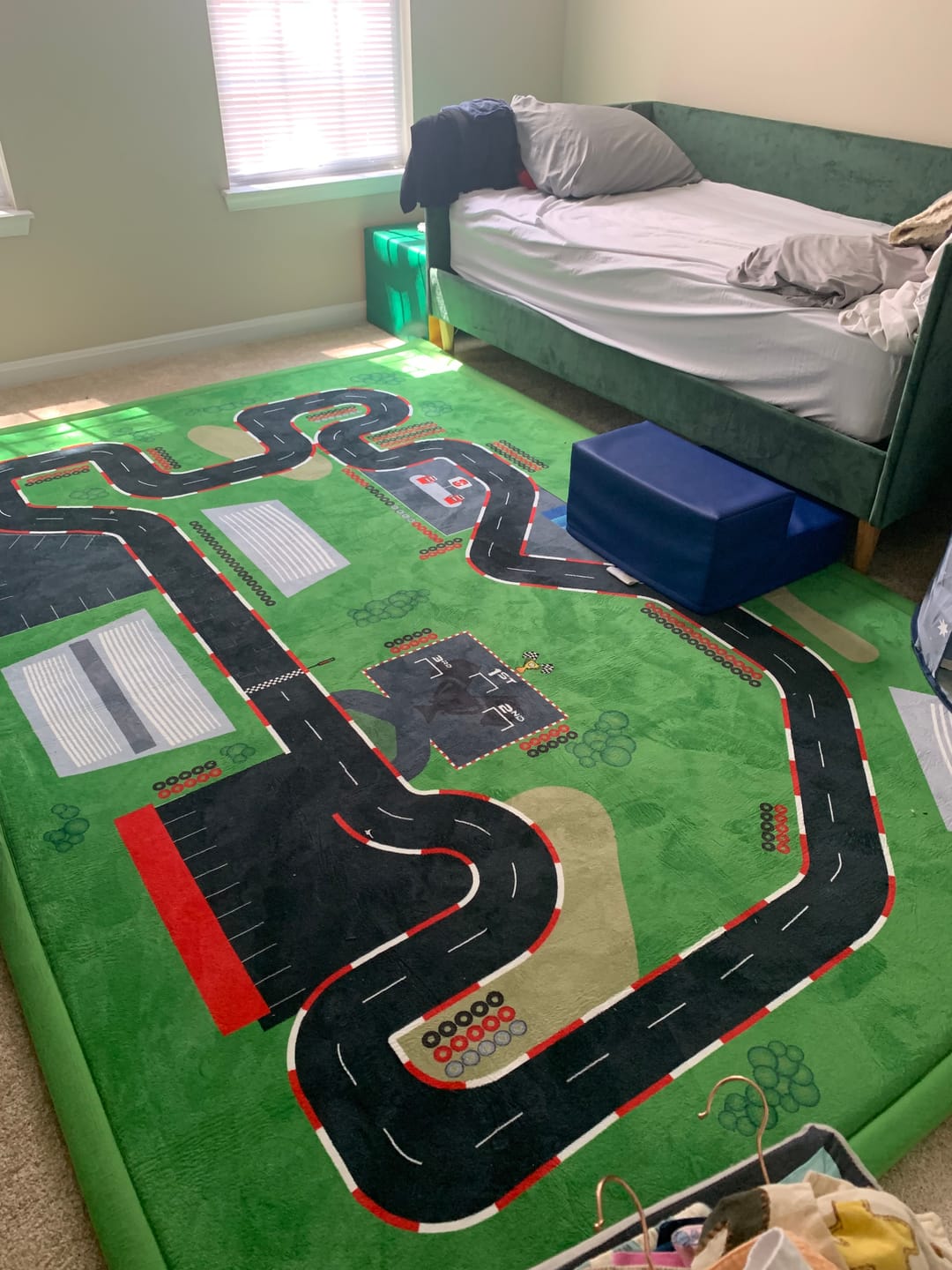 Customer photo review of Relax Mat - 1.4" Thick Soft Foam Play Mat
