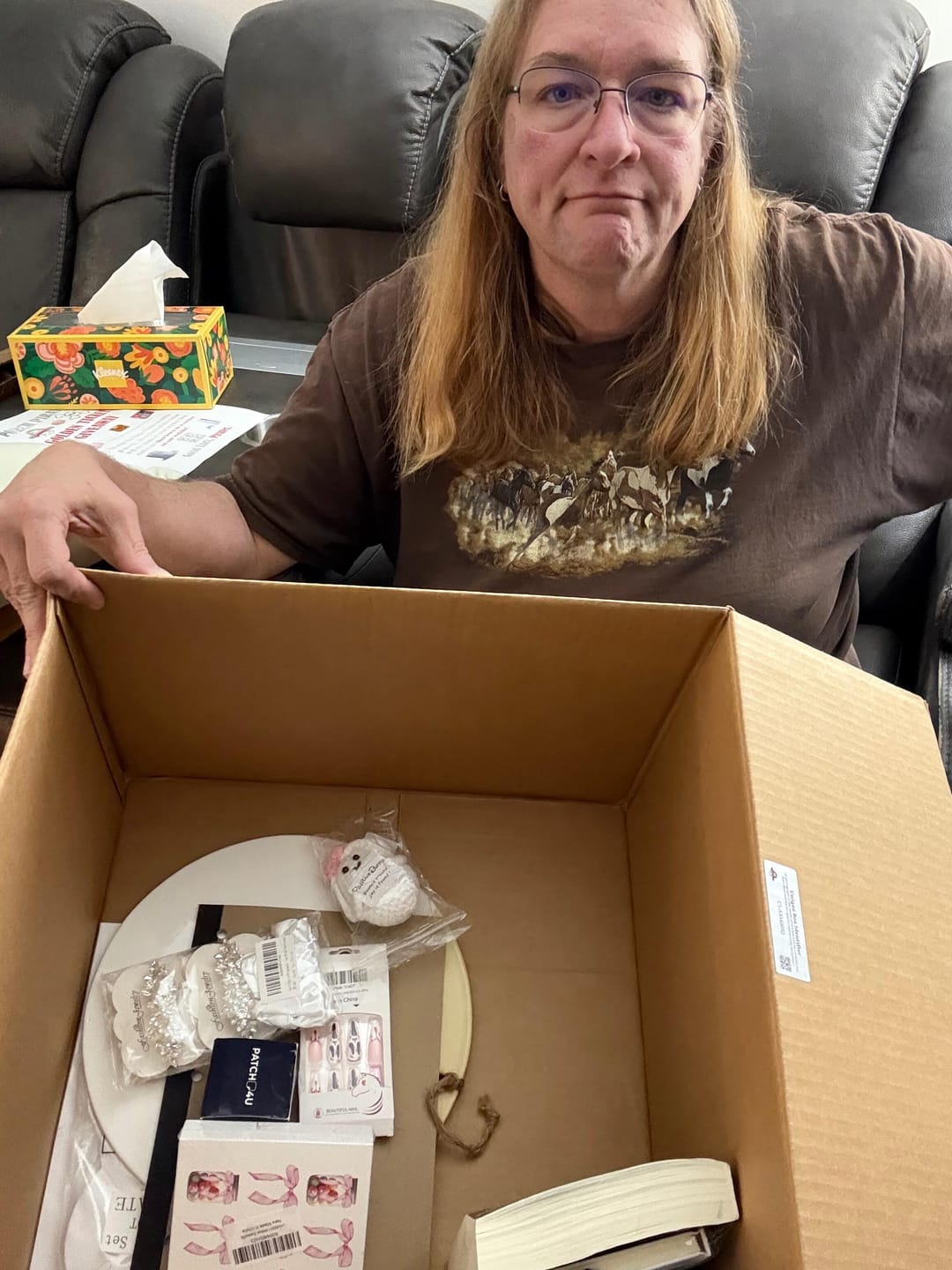 Customer photo review of The Classic Liquidation Mystery Box - Blue Tape PS5 Chance Box