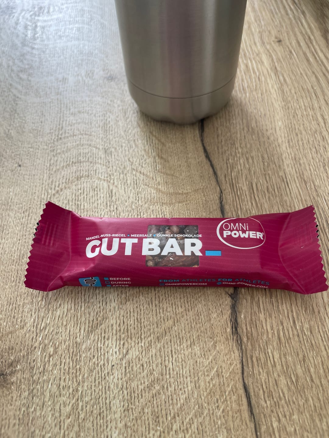 Customer photo review of SALE: GUT BAR Snack-Riegel / MHD 08.09.2026