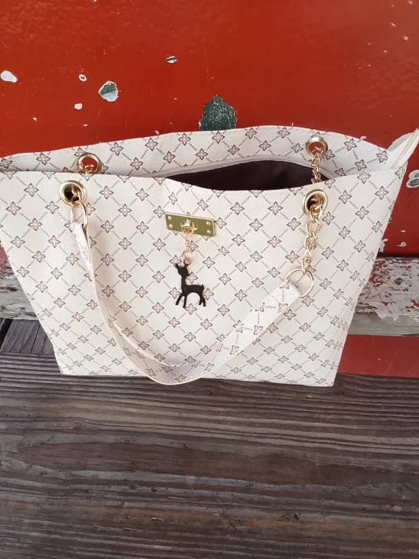 Customer photo review of Lana  Leather Shoulder Bag