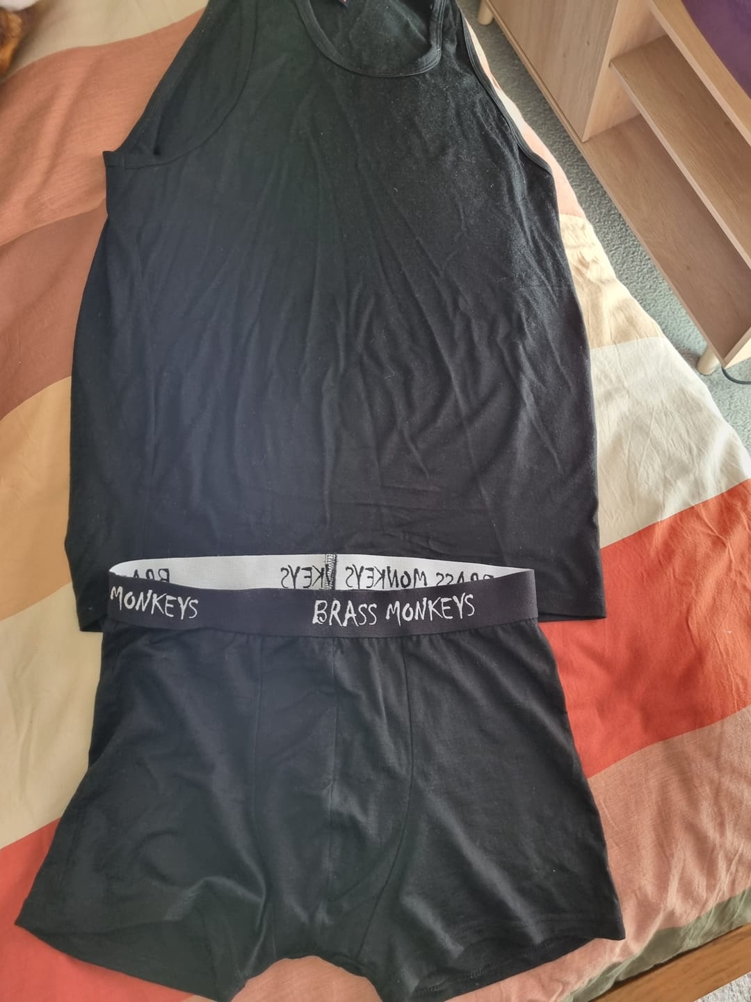 Customer photo review of Merino Men's Singlet