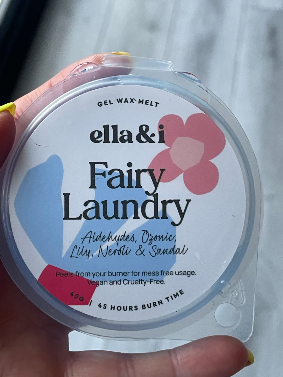 Customer photo review of Fairy Laundry Gel Melt